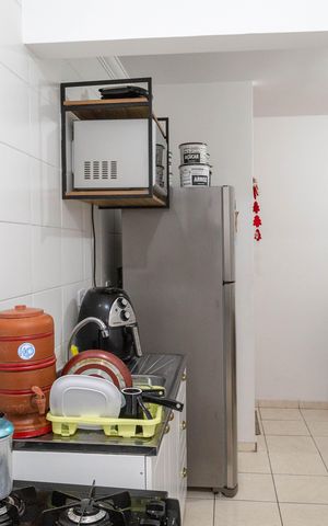 Apartamento à venda com 50m², 2 quartos e sem vaga Apartamento à venda com 50m², 2 quartos e sem vagaCozinha e Área de Serviço
