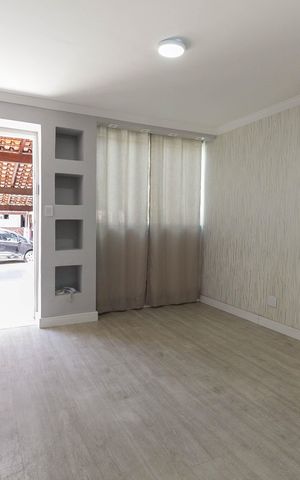 Casa de condomínio à venda com 140m², 3 quartos e 2 vagasSala