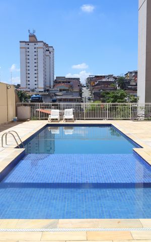Apartamento à venda com 47m², 2 quartos e 1 vagaÁrea comum - Piscina
