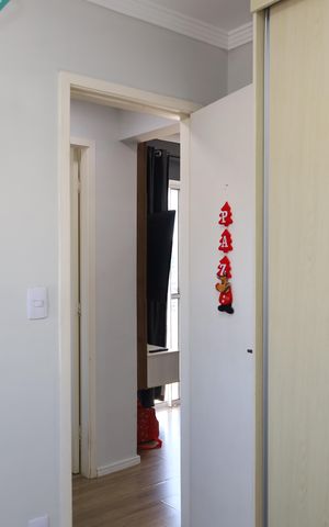 Apartamento à venda com 47m², 2 quartos e 1 vagaQuarto 2