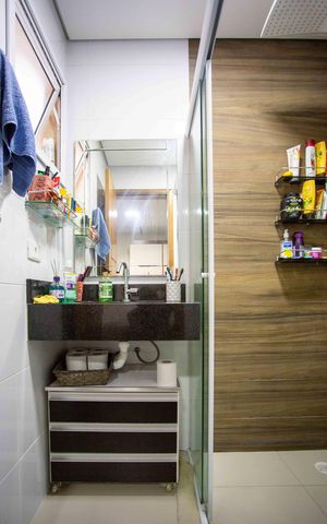 Casa à venda com 127m², 3 quartos e 2 vagasBanheiro da Suíte
