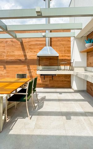 Studio à venda com 21m², 1 quarto e sem vagaChurrasqueira