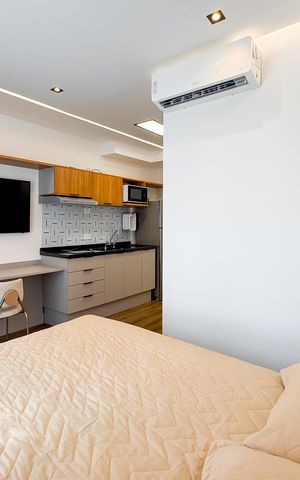 Studio à venda com 21m², 1 quarto e sem vagaStudio