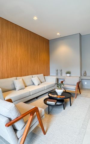 Studio à venda com 21m², 1 quarto e sem vagaHall social