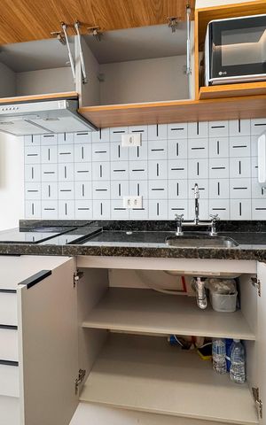 Studio à venda com 21m², 1 quarto e sem vagaCozinha