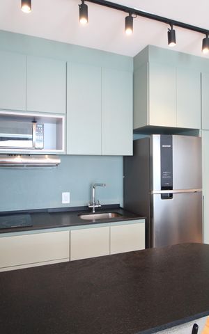 Apartamento à venda com 29m², 1 quarto e 1 vagaCozinha