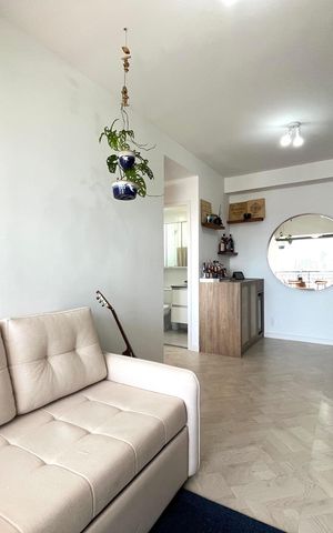 Apartamento à venda com 35m², 1 quarto e sem vaga Apartamento à venda com 35m², 1 quarto e sem vagaSala