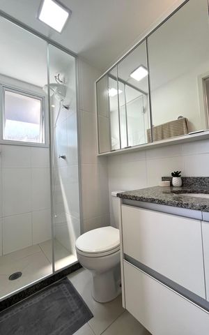 Apartamento à venda com 35m², 1 quarto e sem vaga Apartamento à venda com 35m², 1 quarto e sem vagaBanheiro