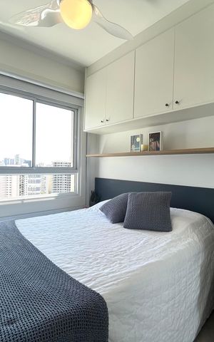 Apartamento à venda com 35m², 1 quarto e sem vaga Apartamento à venda com 35m², 1 quarto e sem vagaQuarto
