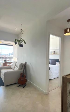 Apartamento à venda com 35m², 1 quarto e sem vaga Apartamento à venda com 35m², 1 quarto e sem vagaSala