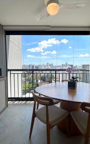 Apartamento à venda com 35m², 1 quarto e sem vaga Apartamento à venda com 35m², 1 quarto e sem vagaVaranda