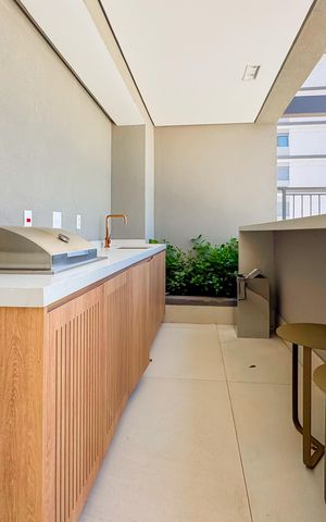 Apartamento para alugar com 27m², 1 quarto e sem vaga Apartamento para alugar com 27m², 1 quarto e sem vagaChurrasqueira Rooftop