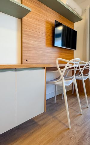 Apartamento para alugar com 27m², 1 quarto e sem vaga Apartamento para alugar com 27m², 1 quarto e sem vagaArmários