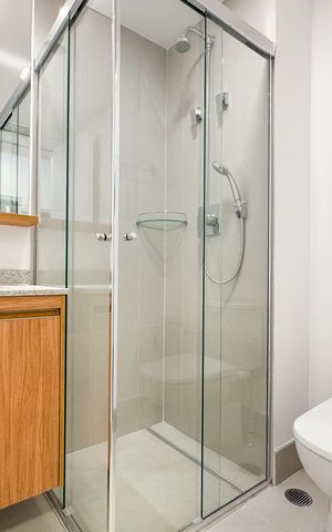 Apartamento para alugar com 27m², 1 quarto e sem vaga Apartamento para alugar com 27m², 1 quarto e sem vagaBanheiro