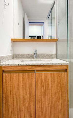 Apartamento para alugar com 27m², 1 quarto e sem vaga Apartamento para alugar com 27m², 1 quarto e sem vagaBanheiro