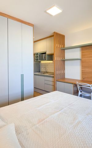 Apartamento para alugar com 27m², 1 quarto e sem vaga Apartamento para alugar com 27m², 1 quarto e sem vagaStudio