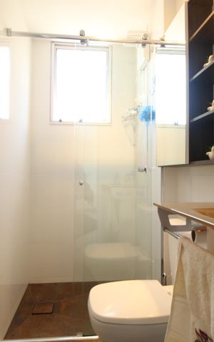 Apartamento à venda com 100m², 2 quartos e 2 vagasBanheiro Social