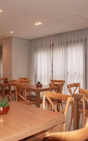 Apartamento à venda com 26m², 1 quarto e sem vagaÁrea comum - Salão de festas