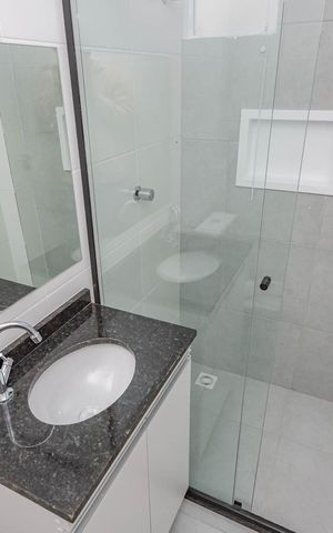 Studio à venda com 28m², 1 quarto e sem vagaBanheiro