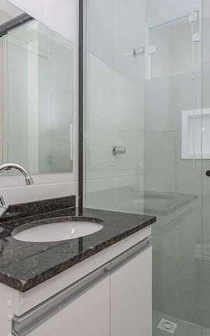 Studio à venda com 28m², 1 quarto e sem vagaBanheiro