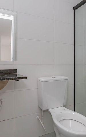 Apartamento à venda com 35m², 2 quartos e sem vagaBanheiro