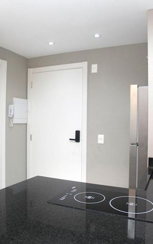 Studio à venda com 25m², 1 quarto e 1 vagaStudio - Cozinha