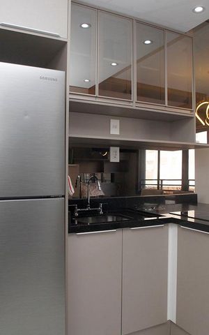 Studio à venda com 25m², 1 quarto e 1 vagaStudio - Cozinha