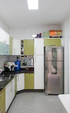 Apartamento para alugar com 92m², 3 quartos e 3 vagasCozinha