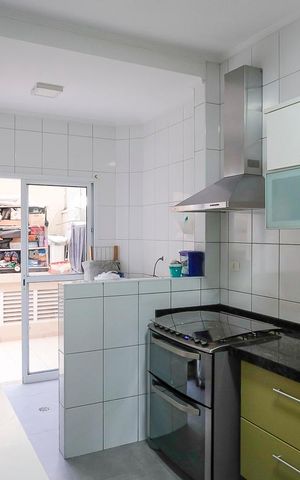 Apartamento para alugar com 92m², 3 quartos e 3 vagasCozinha