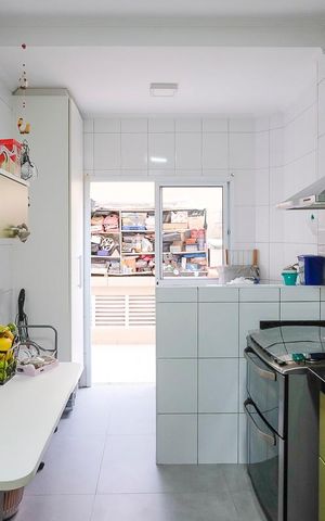 Apartamento para alugar com 92m², 3 quartos e 3 vagasCozinha