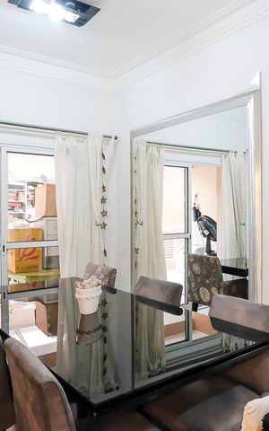 Apartamento para alugar com 92m², 3 quartos e 3 vagasSala