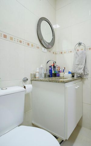 Apartamento para alugar com 92m², 3 quartos e 3 vagasBanheiro da suíte