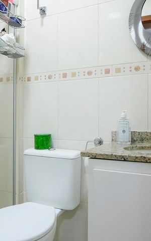 Apartamento para alugar com 92m², 3 quartos e 3 vagasBanheiro da suíte
