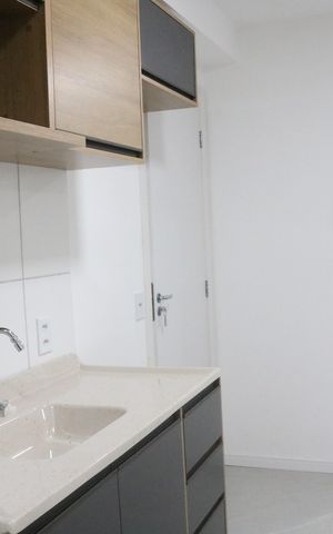 Apartamento para alugar com 40m², 2 quartos e sem vagaCozinha e Área de Serviço