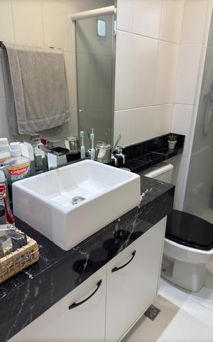 Apartamento à venda com 125m², 3 quartos e 3 vagas Apartamento à venda com 125m², 3 quartos e 3 vagasBanheiro