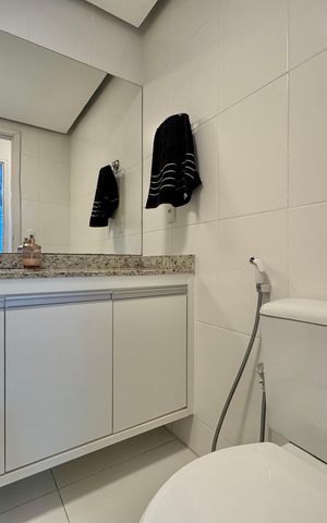 Apartamento à venda com 83m², 2 quartos e 1 vagaBanheiro Social