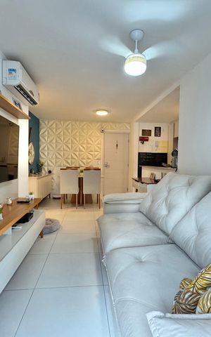 Apartamento à venda com 83m², 2 quartos e 1 vagaSala