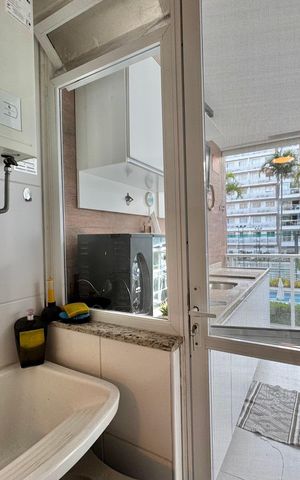Apartamento à venda com 83m², 2 quartos e 1 vagaCozinha e Área de Serviço