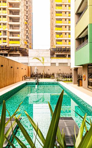 Apartamento à venda com 31m², 1 quarto e sem vaga Apartamento à venda com 31m², 1 quarto e sem vagaÁrea comum - Piscina