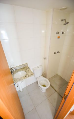Apartamento para alugar com 48m², 2 quartos e 1 vaga Apartamento para alugar com 48m², 2 quartos e 1 vagaBanheiro Social