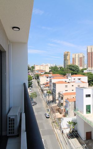 Studio para alugar com 28m², 1 quarto e sem vagaStudio - Varanda