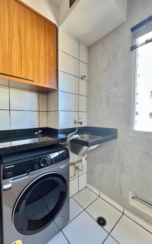 Apartamento para alugar com 40m², 2 quartos e sem vaga Apartamento para alugar com 40m², 2 quartos e sem vagaÁrea de Serviço