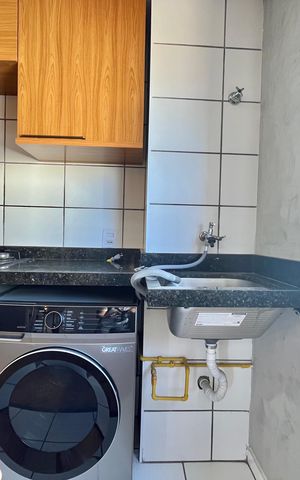 Apartamento para alugar com 40m², 2 quartos e sem vaga Apartamento para alugar com 40m², 2 quartos e sem vagaÁrea de Serviço