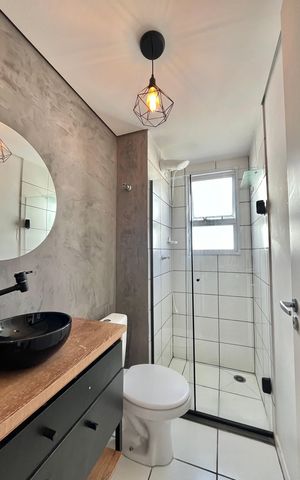 Apartamento para alugar com 40m², 2 quartos e sem vaga Apartamento para alugar com 40m², 2 quartos e sem vagaBanheiro
