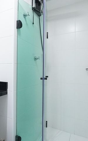 Apartamento à venda com 30m², 1 quarto e sem vagaBanheiro da Suíte