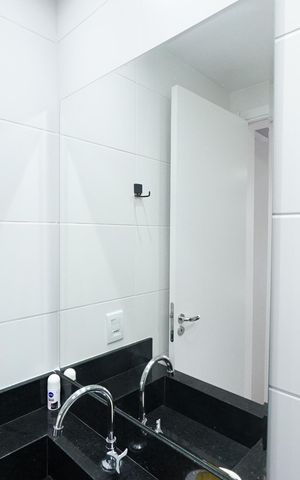 Apartamento à venda com 30m², 1 quarto e sem vagaBanheiro da Suíte