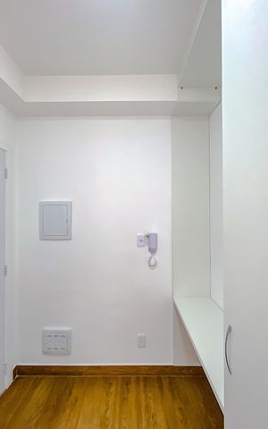 Studio à venda com 27m², 1 quarto e sem vagaHall