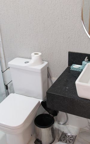 Casa de condomínio à venda com 380m², 4 quartos e 3 vagasBanheiro da Suíte 3