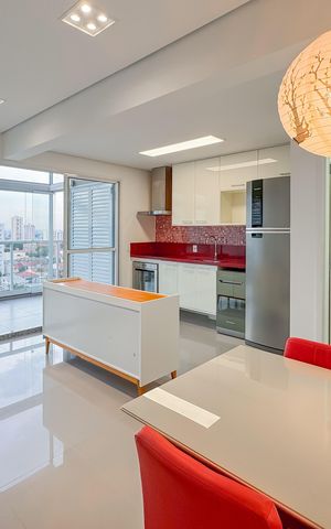 Apartamento para alugar com 60m², 1 quarto e 1 vaga Apartamento para alugar com 60m², 1 quarto e 1 vagaSala