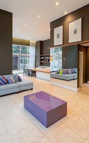 Apartamento para alugar com 60m², 1 quarto e 1 vaga Apartamento para alugar com 60m², 1 quarto e 1 vagaÁrea comum / Salão de Festas